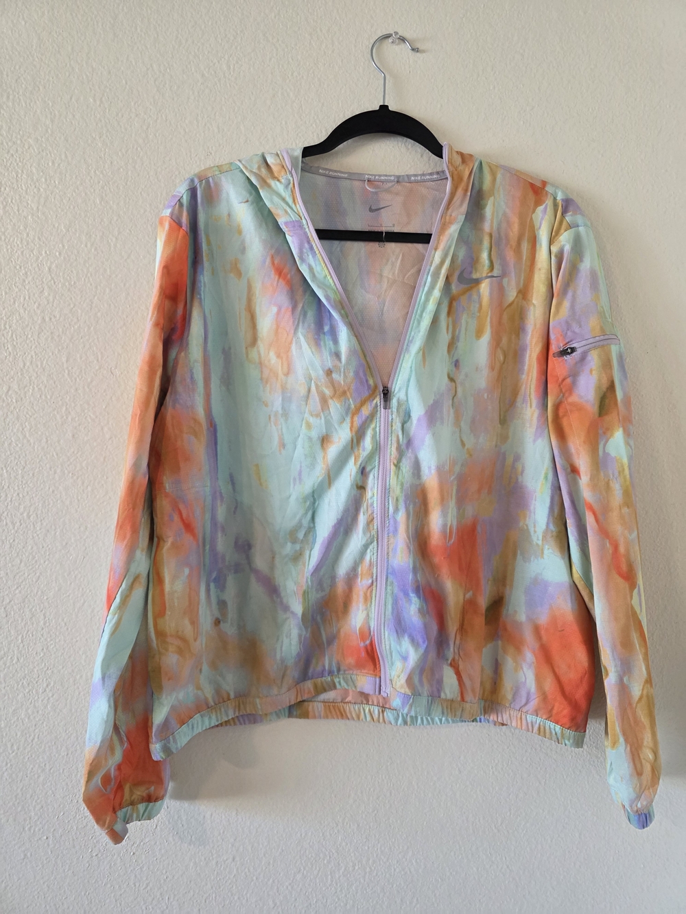 Womens Multi-Color  Nike Lightweight Zip Hoodie